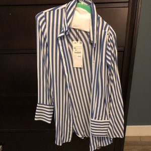 Zara striped dress
